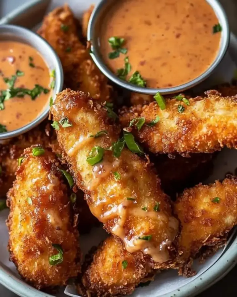 Crispy Coconut Chicken with Bang Bang Sauce