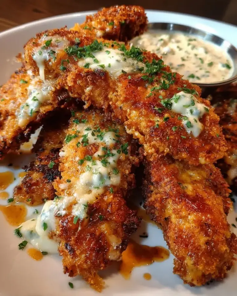 Crispy Ranch Parmesan Chicken Tenders