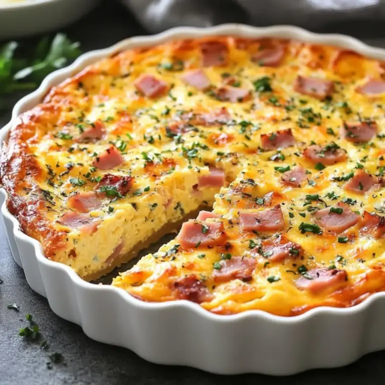 Crustless Quiche