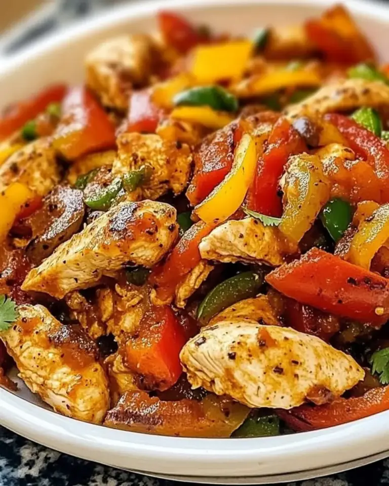 Fajita Chicken Breasts Casserole