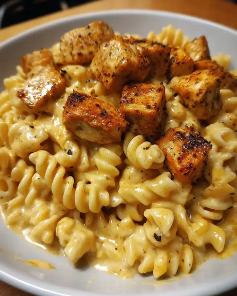 Garlic Butter Chicken Pasta with Cream Sauce