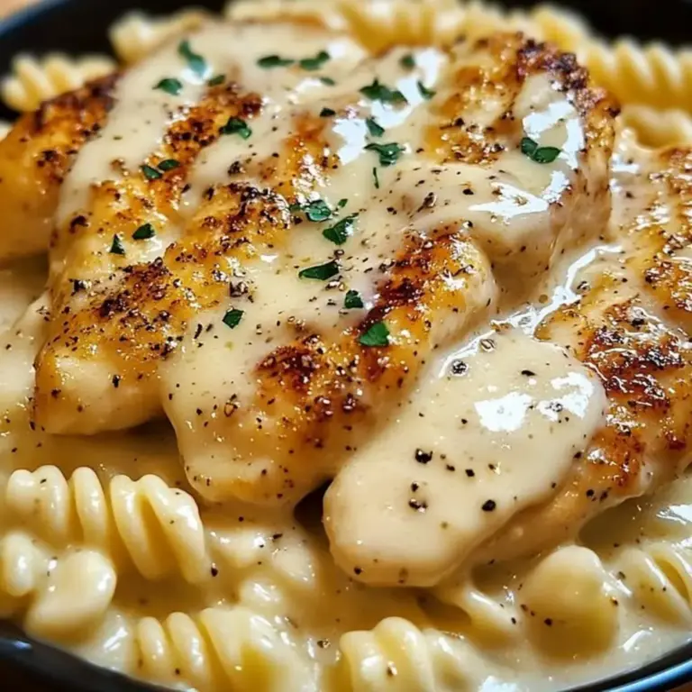 Garlic Butter Chicken with Parmesan Rotini