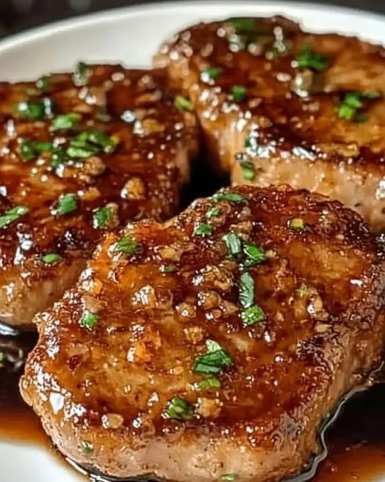Craving Honey Garlic Pork Chops with Crunchy Sauce? Get this delicious recipe in 3 simple steps! Try it now.