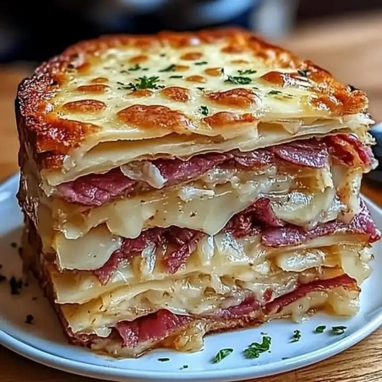 Layered Reuben Casserole