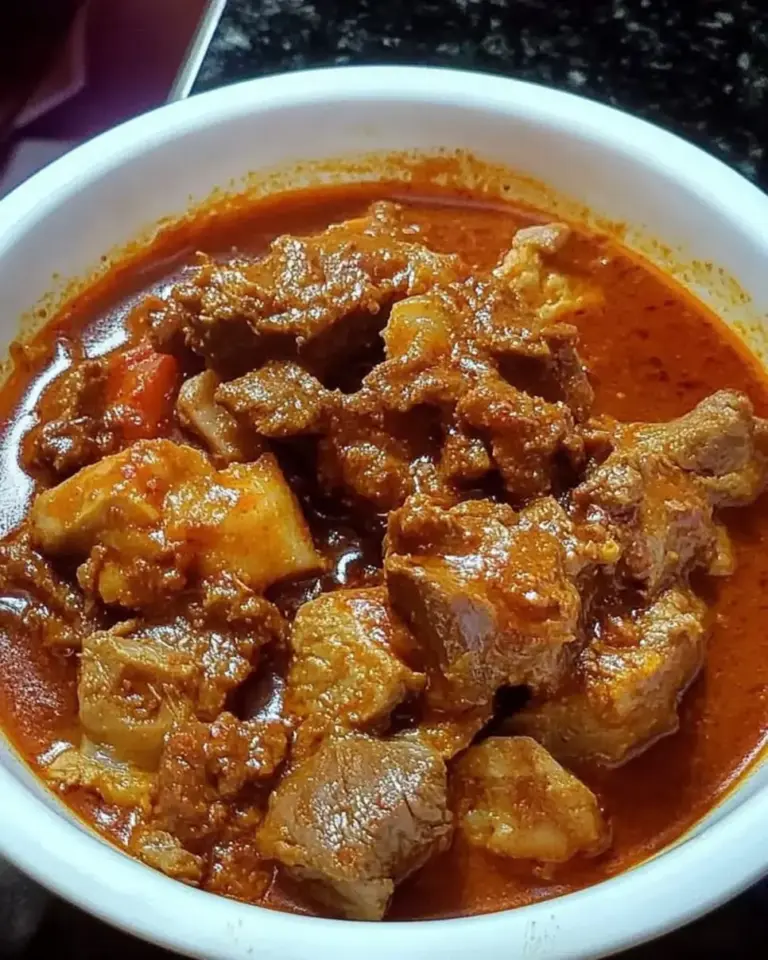 Old Fashioned Mutton Curry