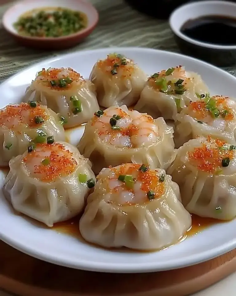 Shrimp and Vegetable Dumplings: 5 Simple Recipe Steps