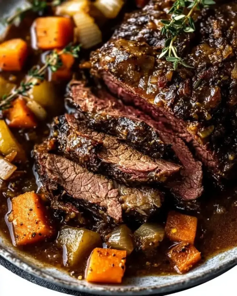 Slow Cooked Pot Roast with Vegetables