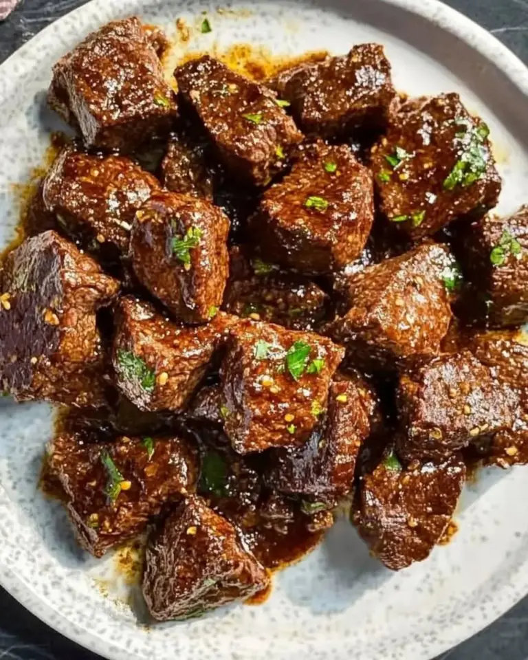 Southern Steak Tips with Garlic Butter