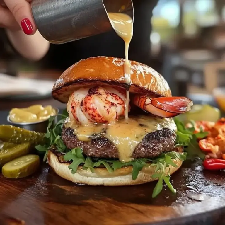 Surf and Turf Lobster Burger