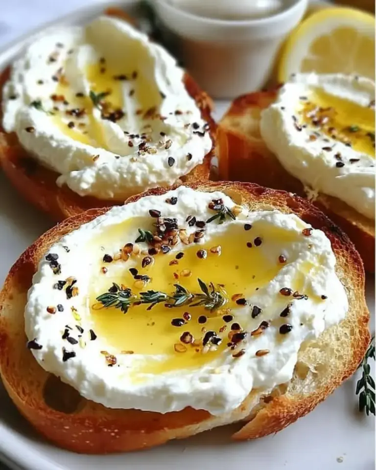 Whipped Feta with Hot Honey